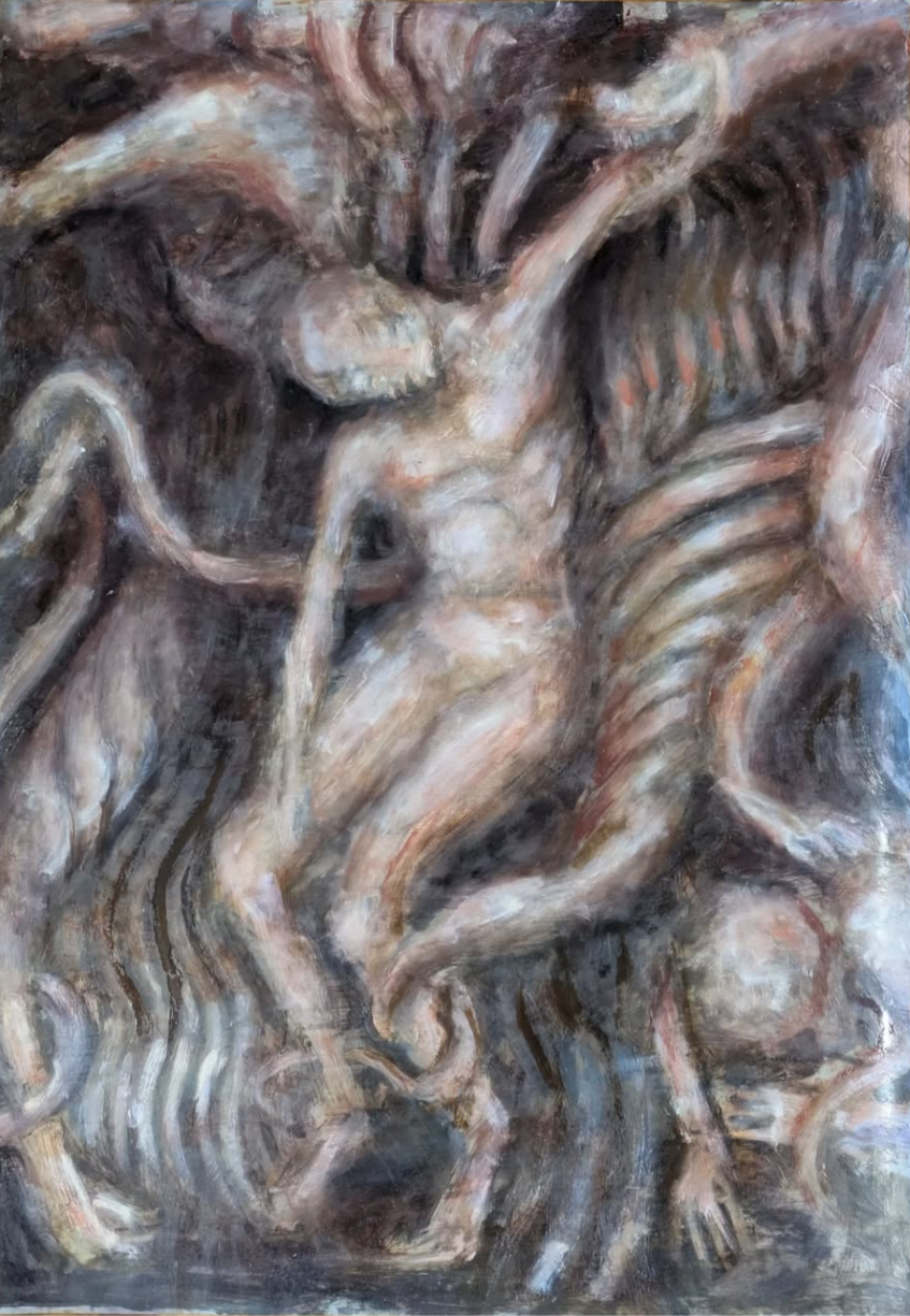 Study After A Religious Sculpture.