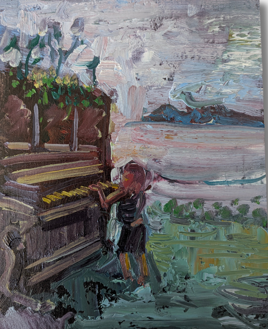 In the Beginning, a Note (Sold)
